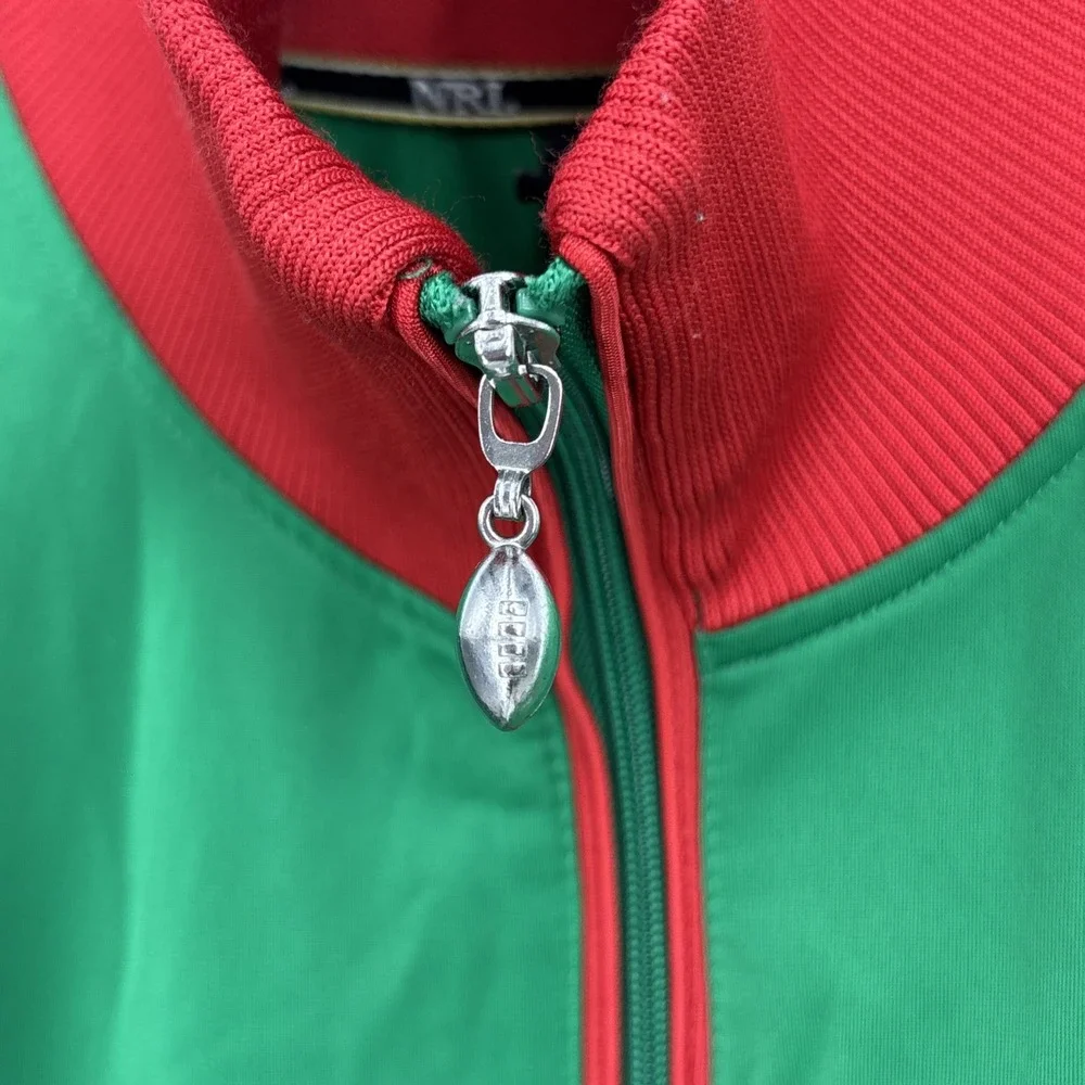 Vintage South Sydney Rabbitohs Authentic NRL Track Jacket 2004 Rugby Mens 2XL‎